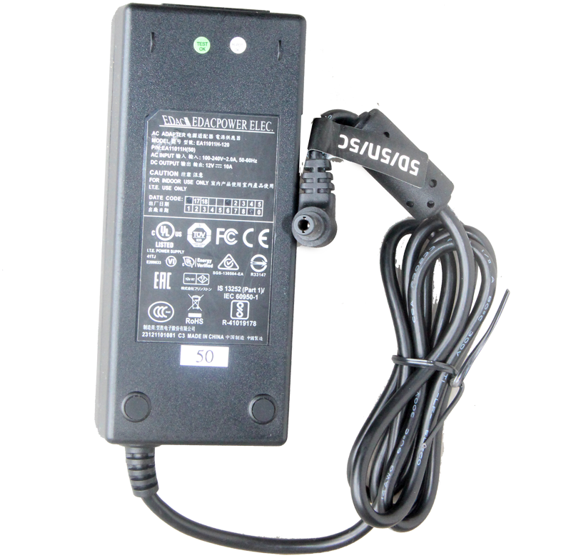 *Brand NEW*12V 10A (120W) AC DC Adapter EDAC EA110011H-120 POWER SUPPLY